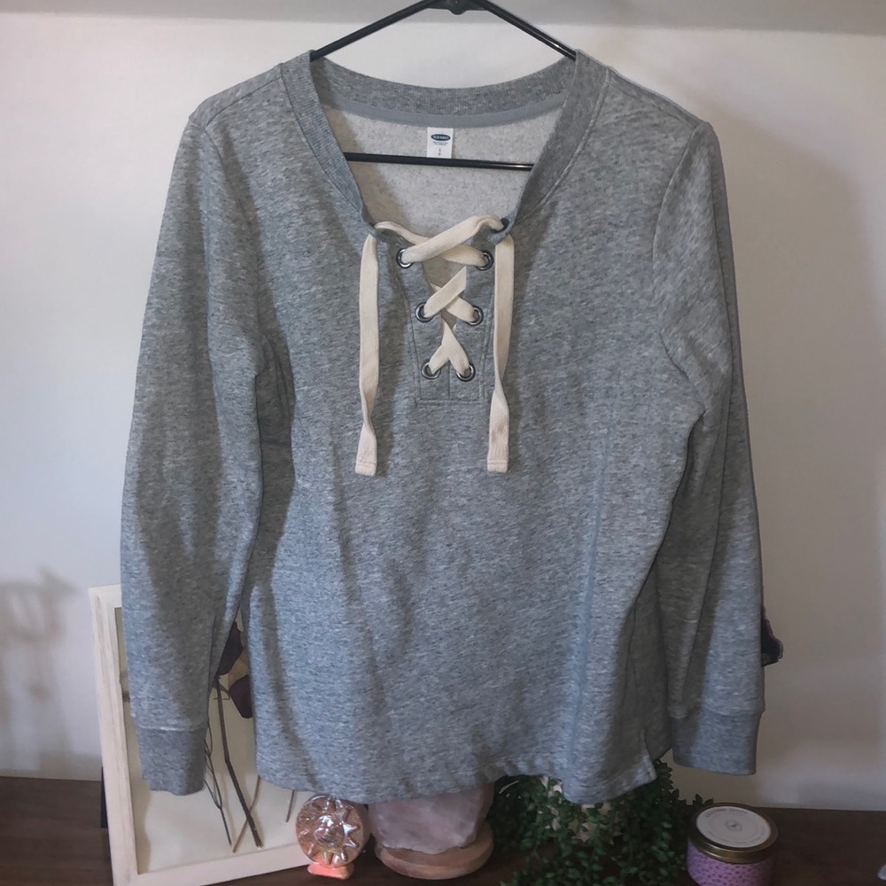 Old Navy Lace Up Top